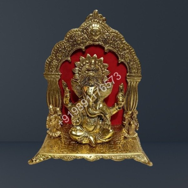 Metal Ganesha Statue